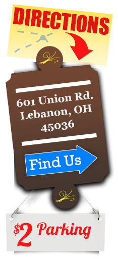 Directions: 601 Union Rd. Monroe, Ohio 45050. Find Us >